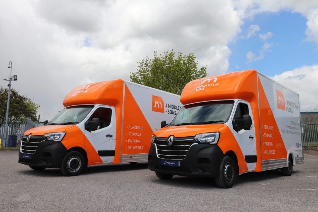 J Middleton son truck wraps