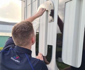 CBE+ exterior signage.