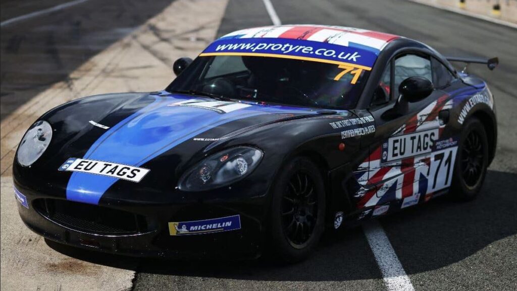 Race car vehicle wrap