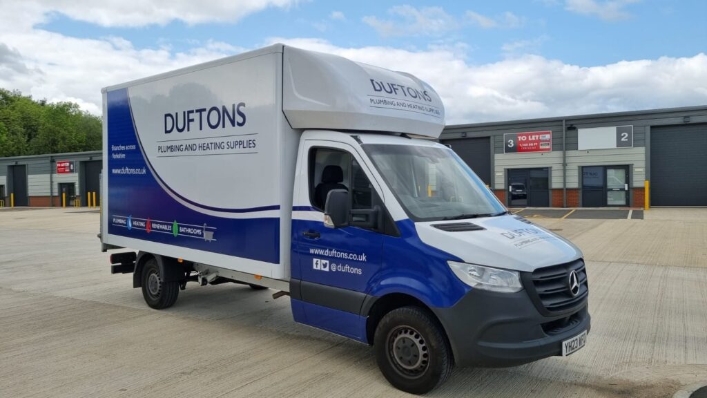 A van wrap completed by HG Graphics.