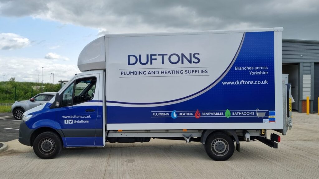 A van wrap completed by HG Graphics.