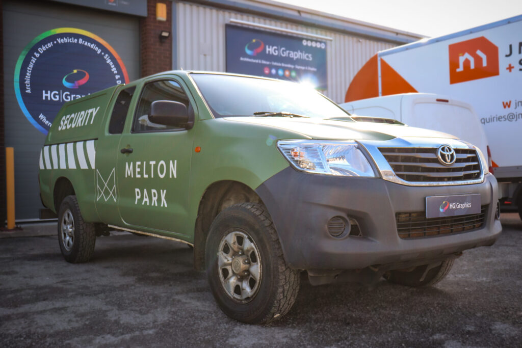 Melton vehicle wrap
