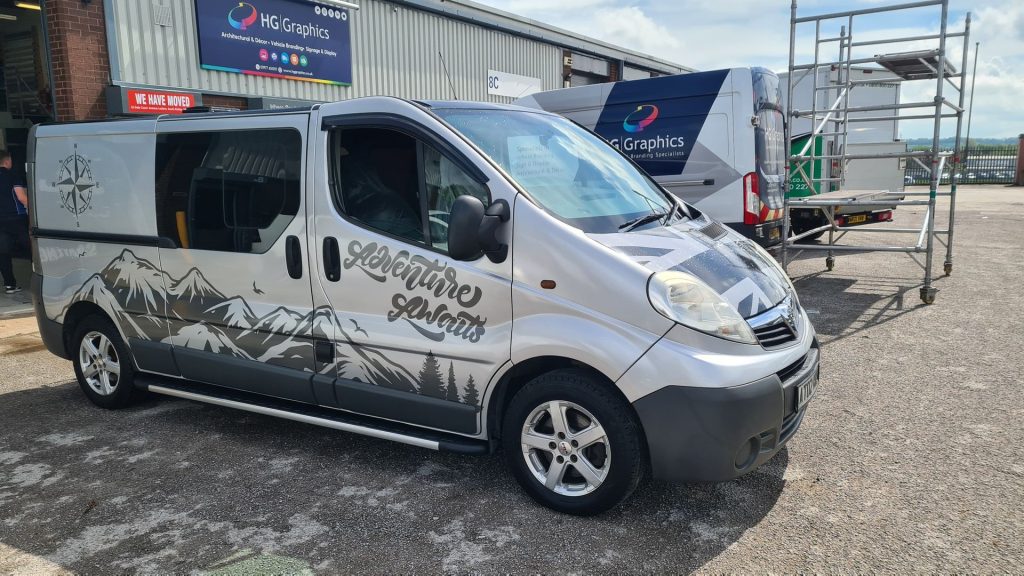 Bespoke van wrap