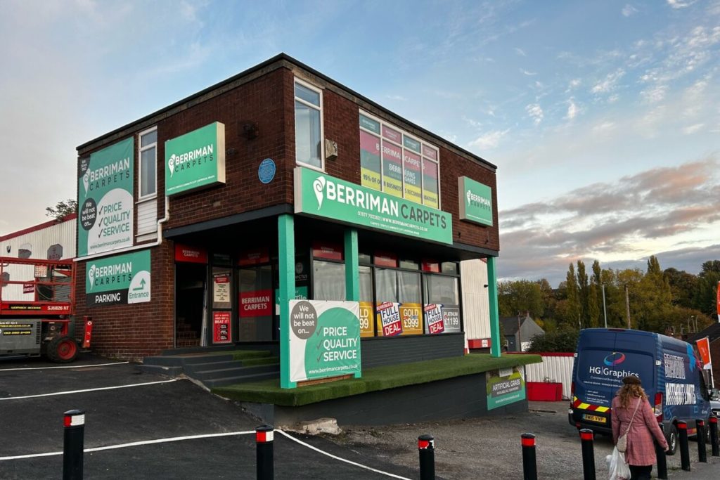 Berriman Carpets - right side