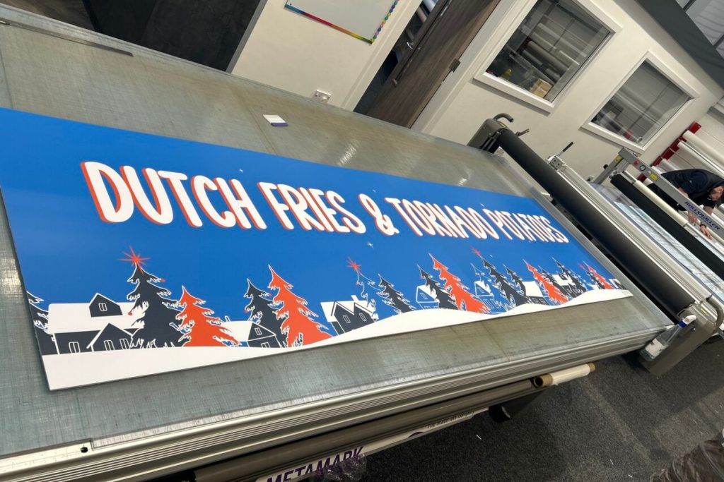 Crazy Co - Christmas Market sign