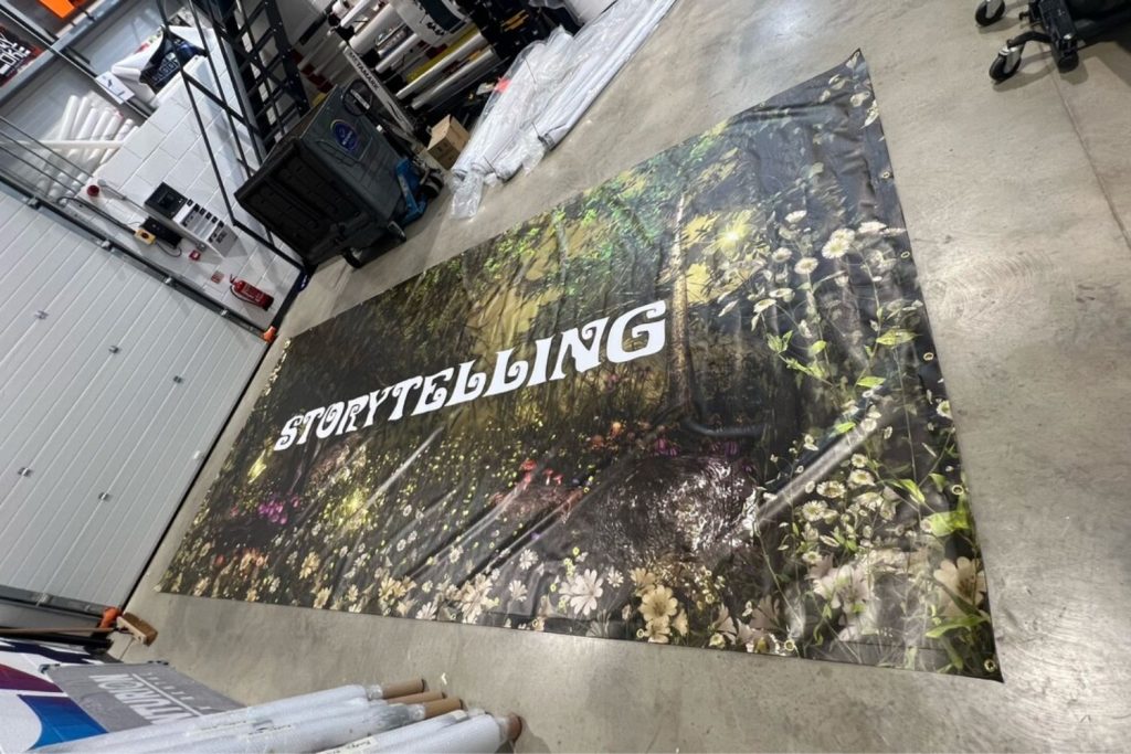 Farmer Copleys - Pumpkin Festival storytelling signage