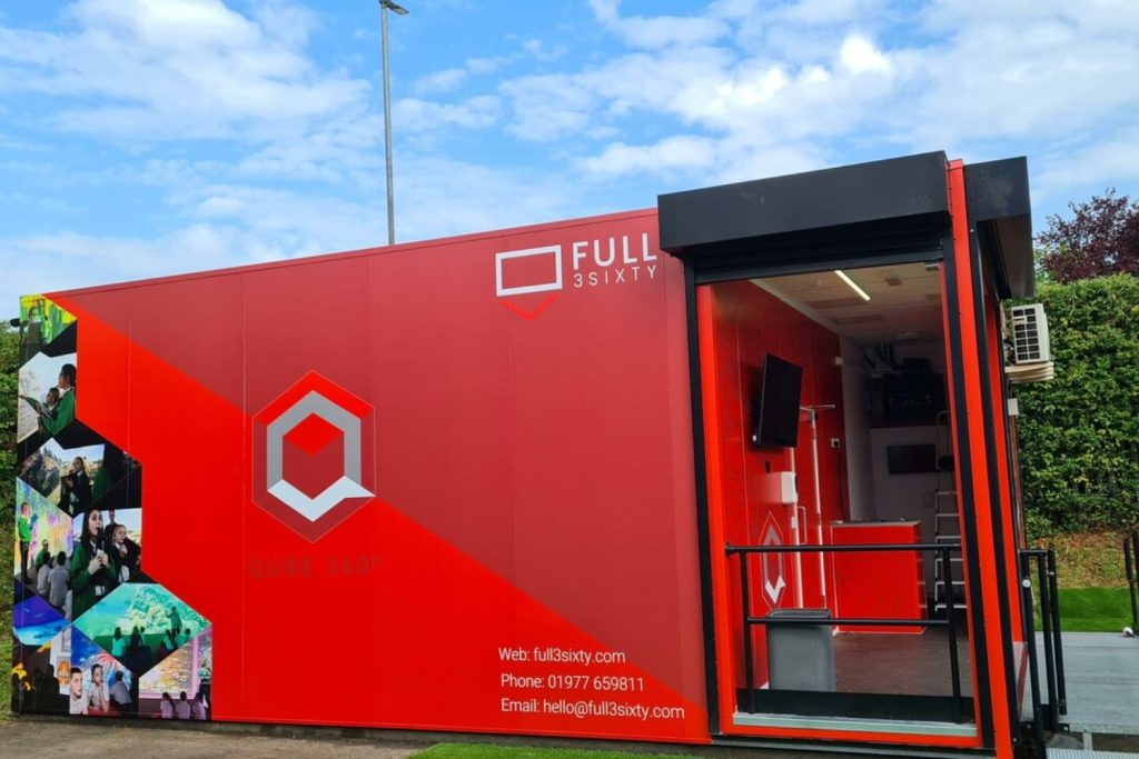 Full 360 building wrap - full right view