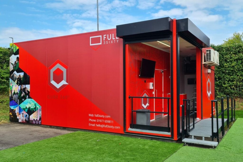 Full 360 building wrap - right view