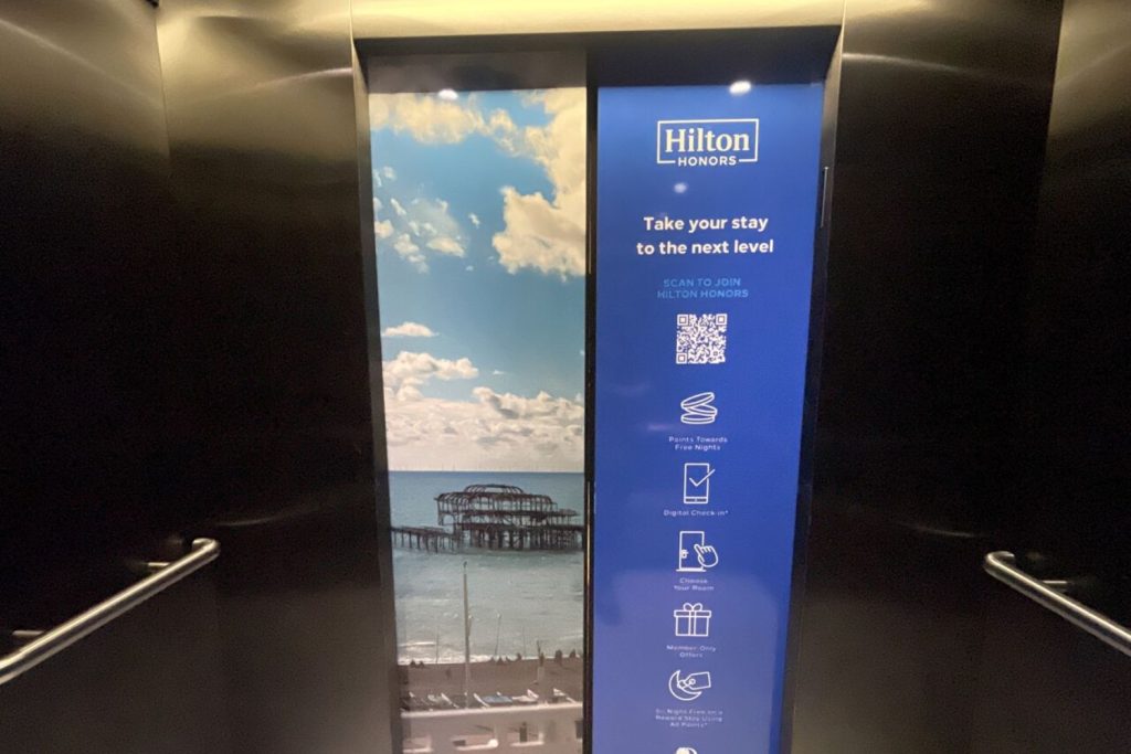 Hilton Lift Wraps - Elevator Wrap