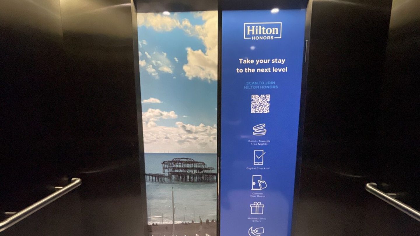Hilton Lift Wraps - Elevator Wrap
