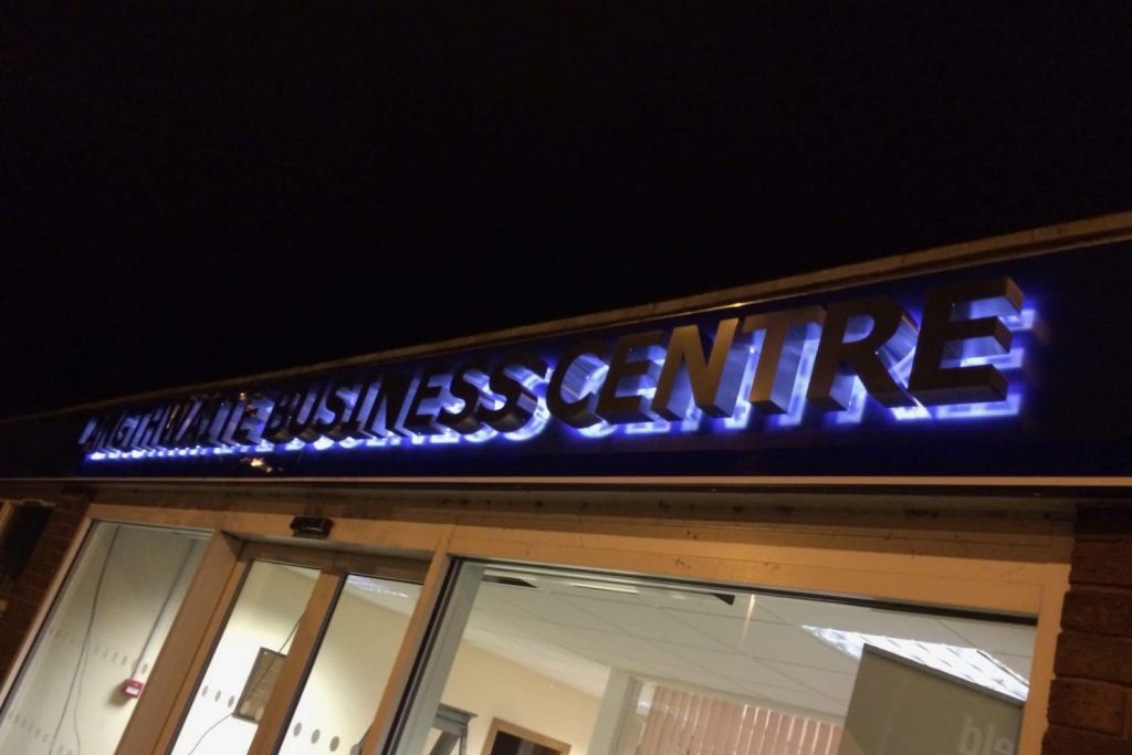 Langthwaite illuminated Signage