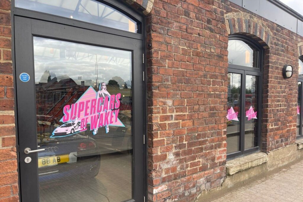 Super Cars Of Wakey - Signage and display - shop