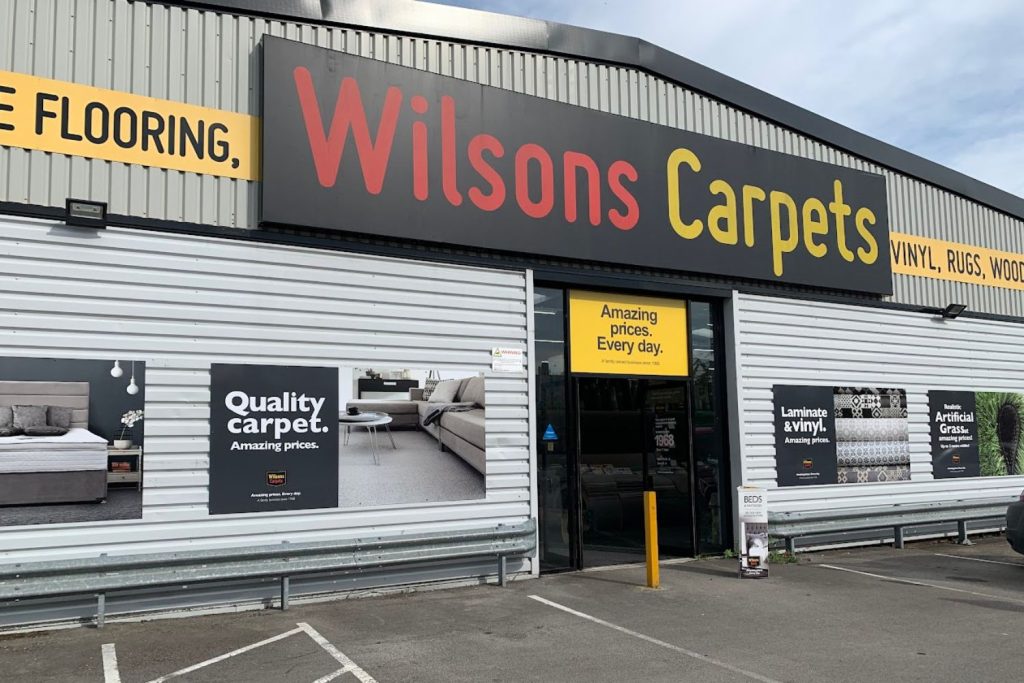 Wilsons Carpets Signage