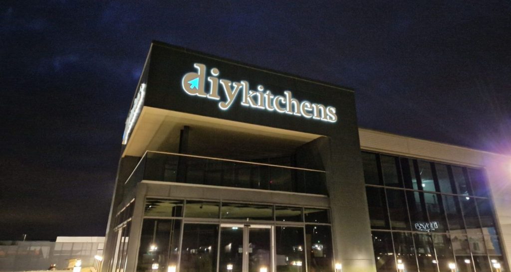 diy Kitchens Illuminated Sign