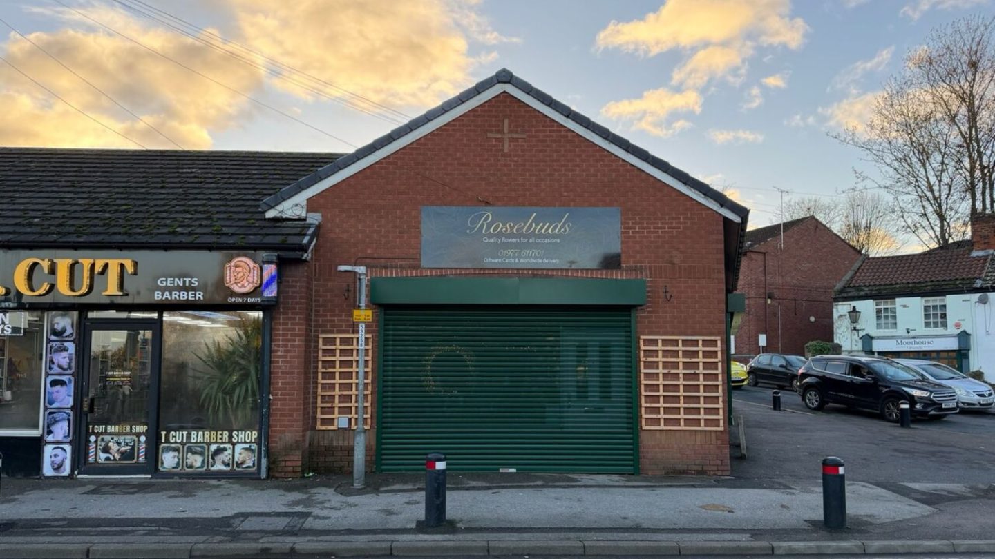 Rosebuds Shopfront Signage front view