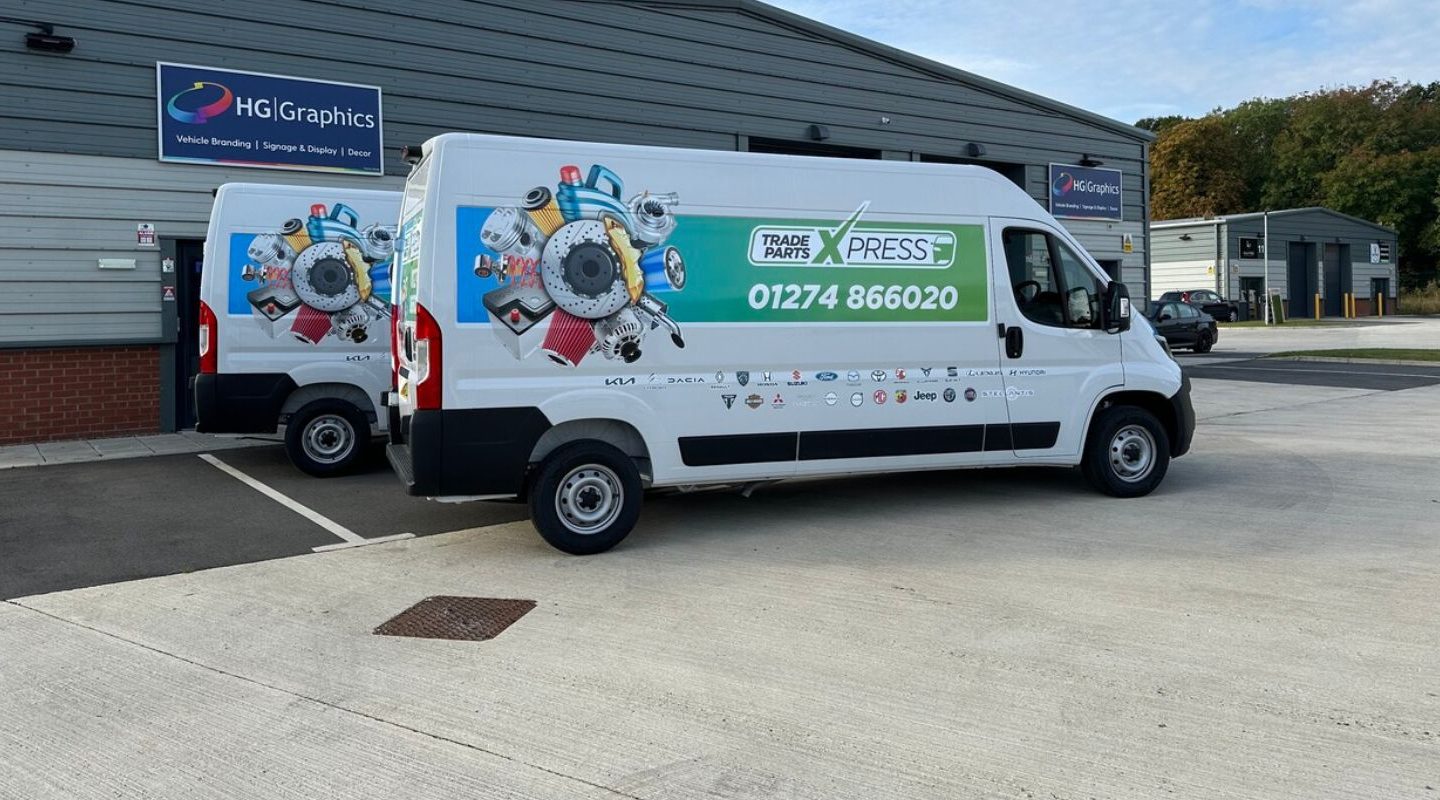 Trade Parts Express - van wrap side