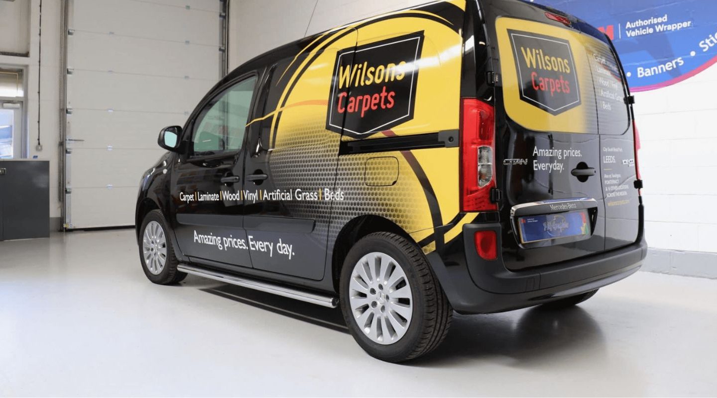 Bespoke Vehicle branding in Wakefield