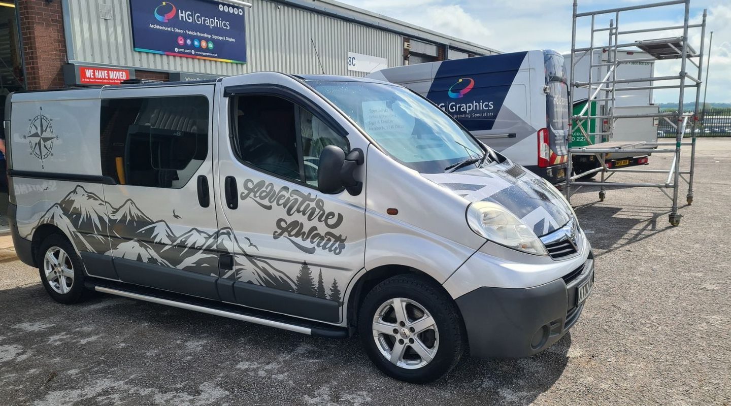 Bespoke van wrap Wakefield