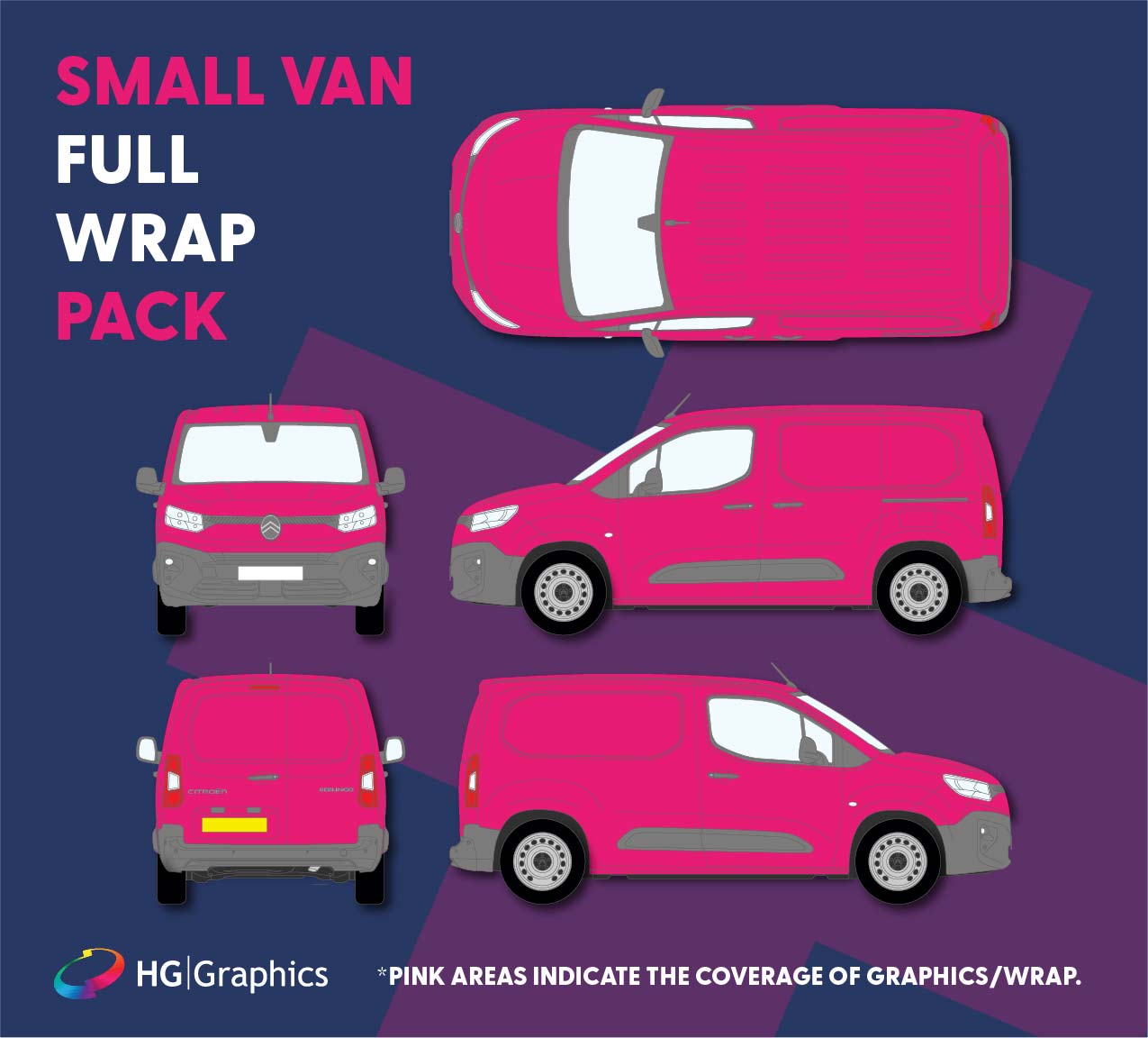 Small Van – Full Wrap Package