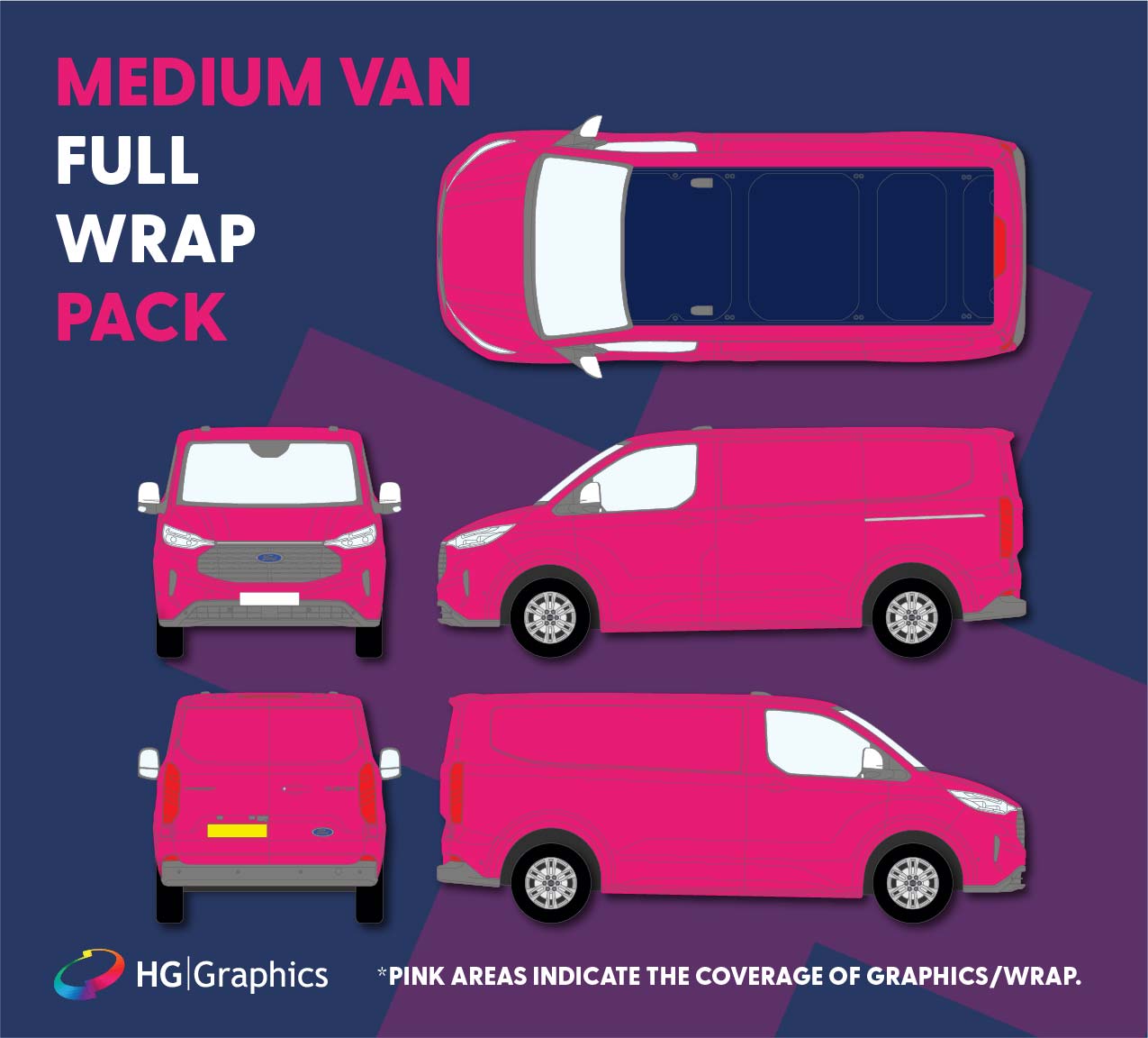 Medium Van – Full Wrap Package