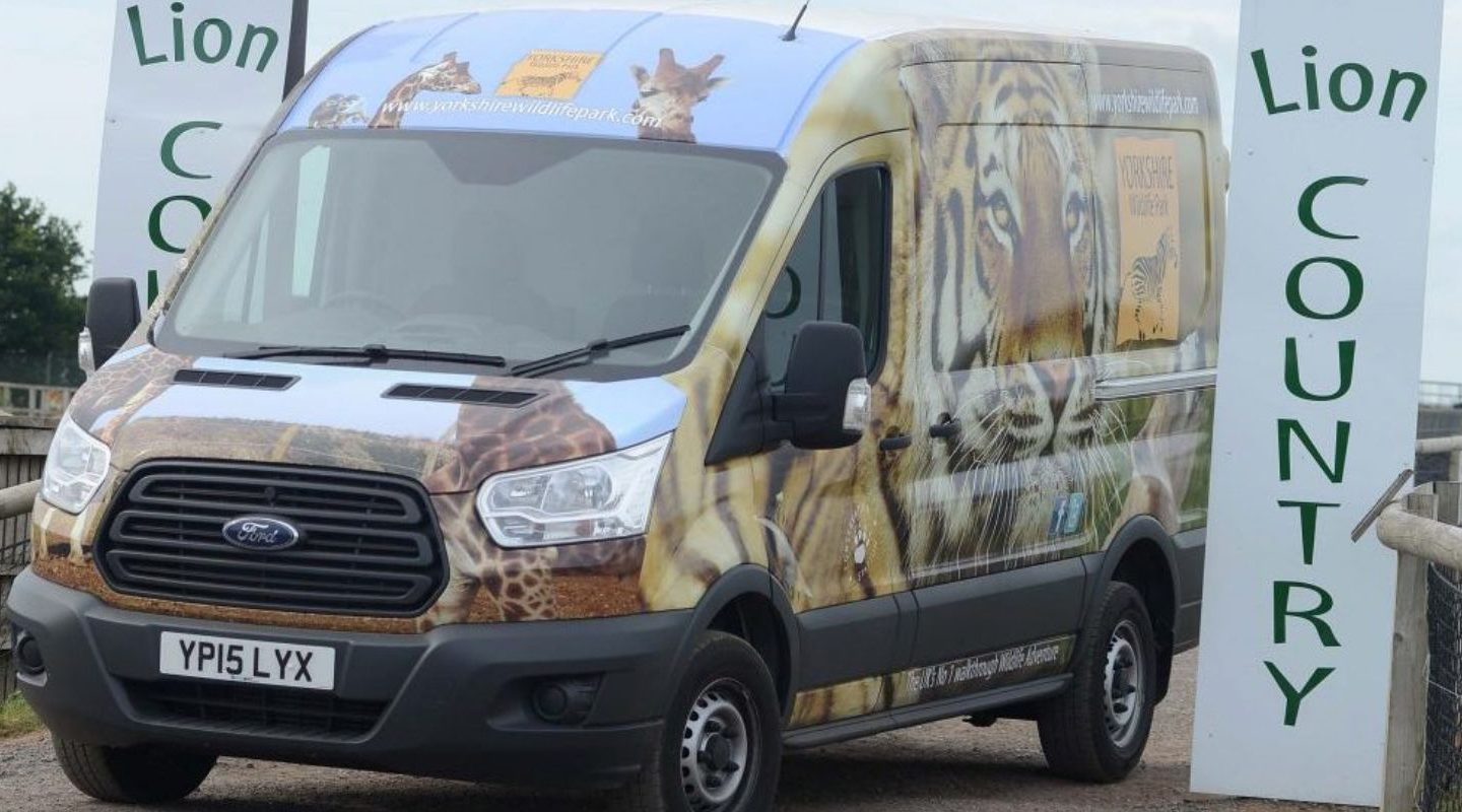 Van branding in Wakefield