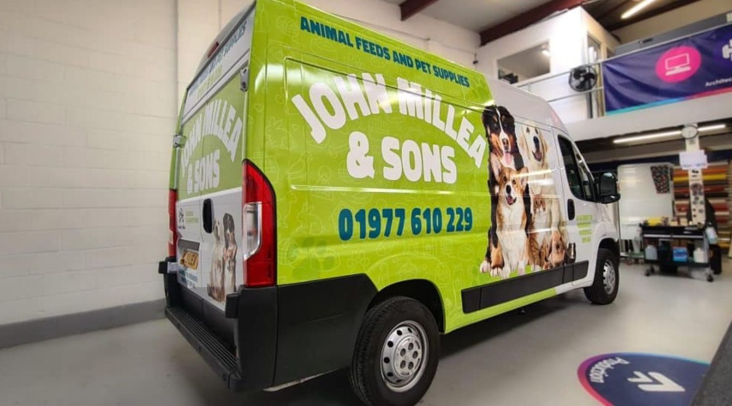 Vehicle Livery in Wakefield