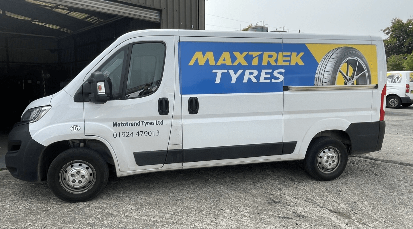 Vehicle branding in Leeds