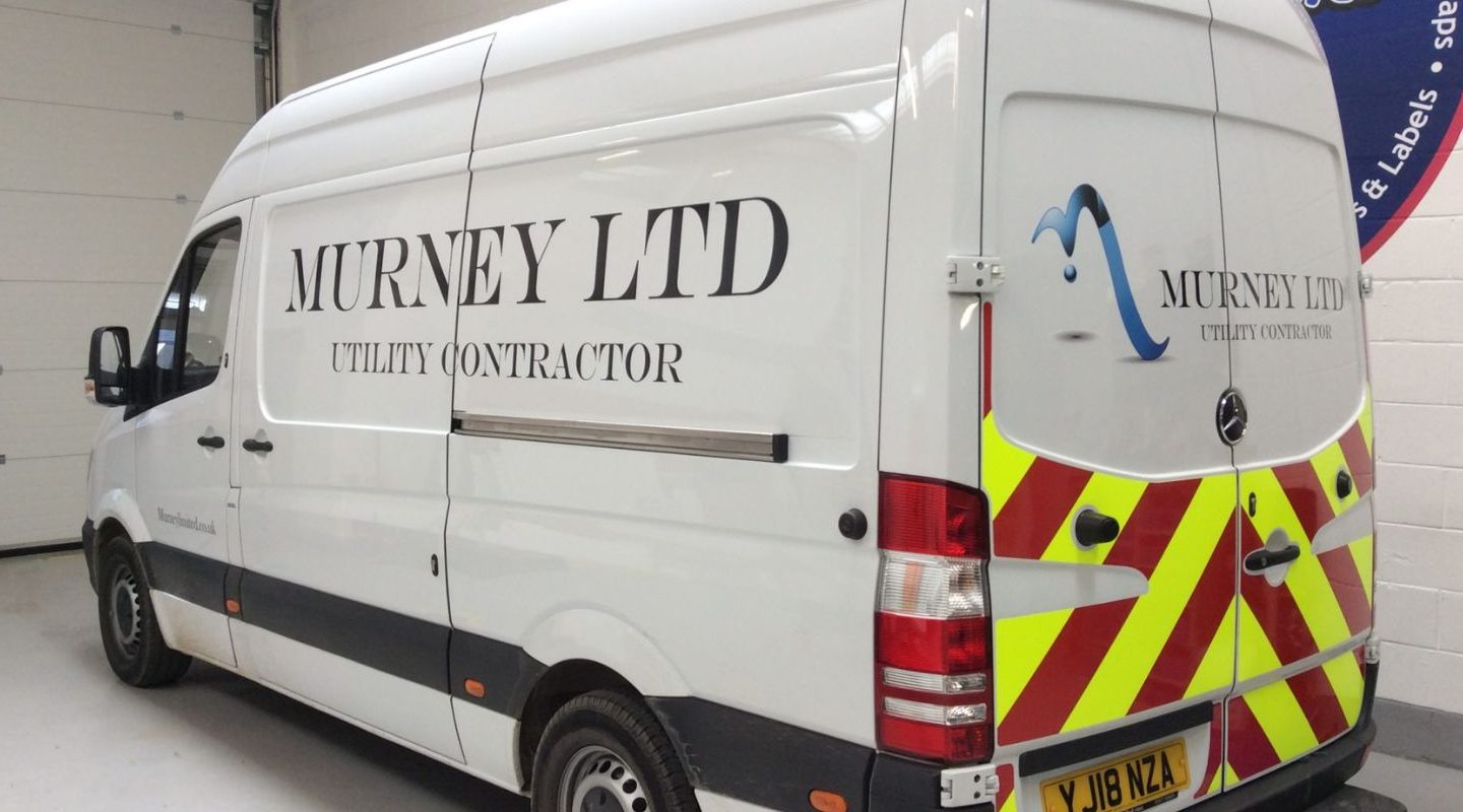 large van wrap Wakefield
